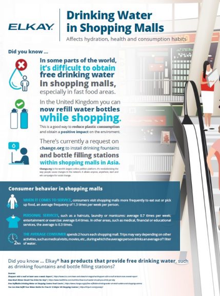 Shopping Center Infographic
